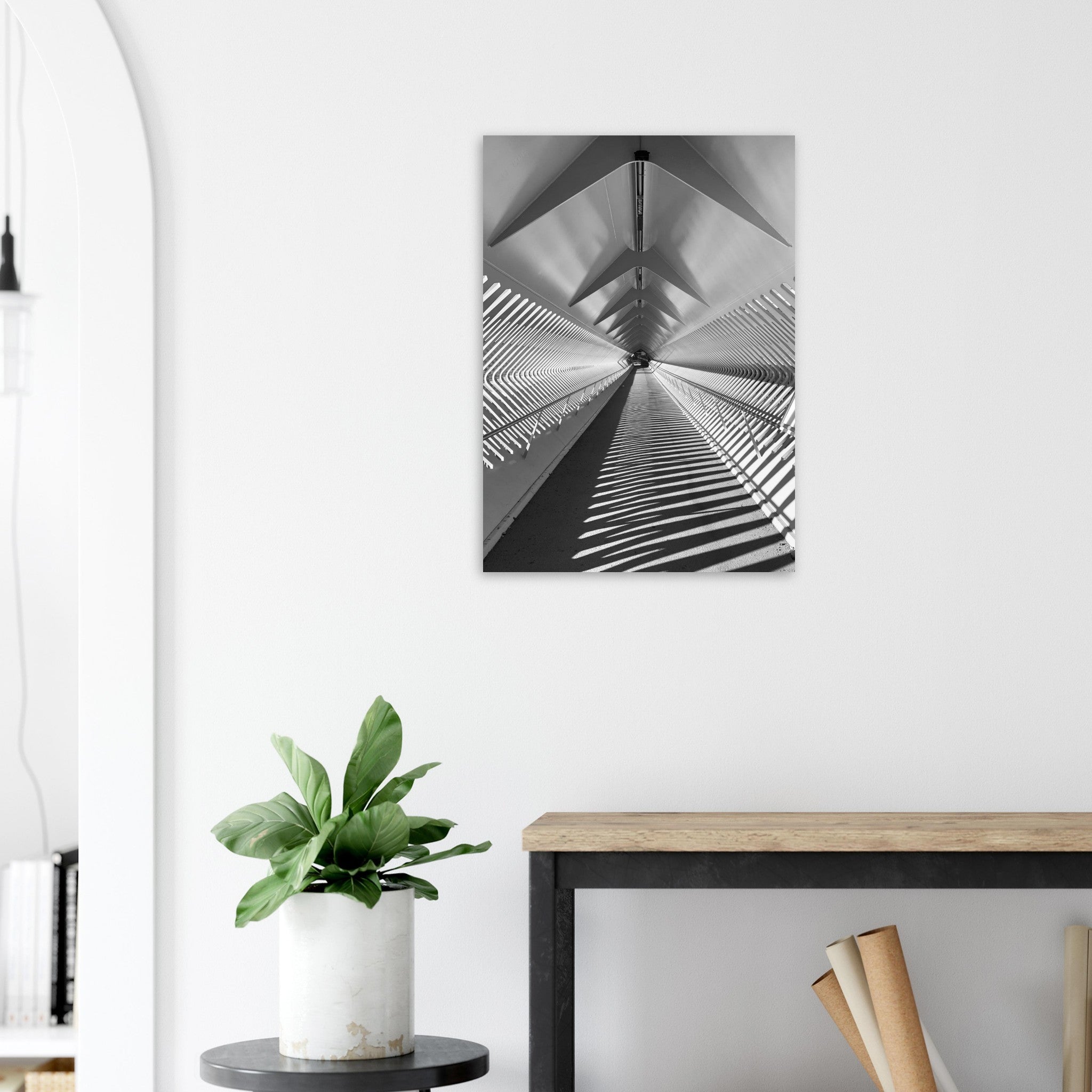 Das Bild Tunnelblick im Wohnzimmert