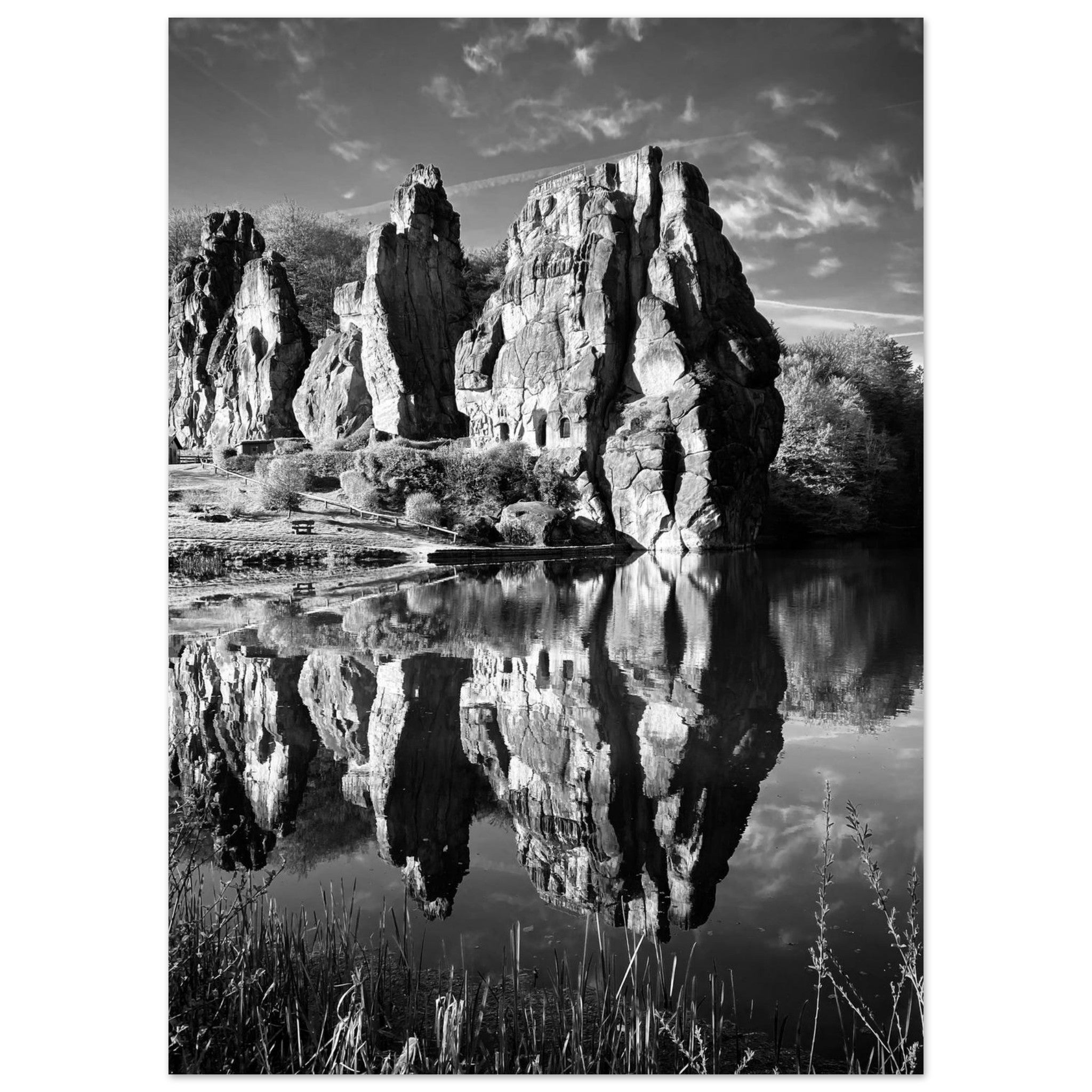 Das Bild "Externsteine" als Print