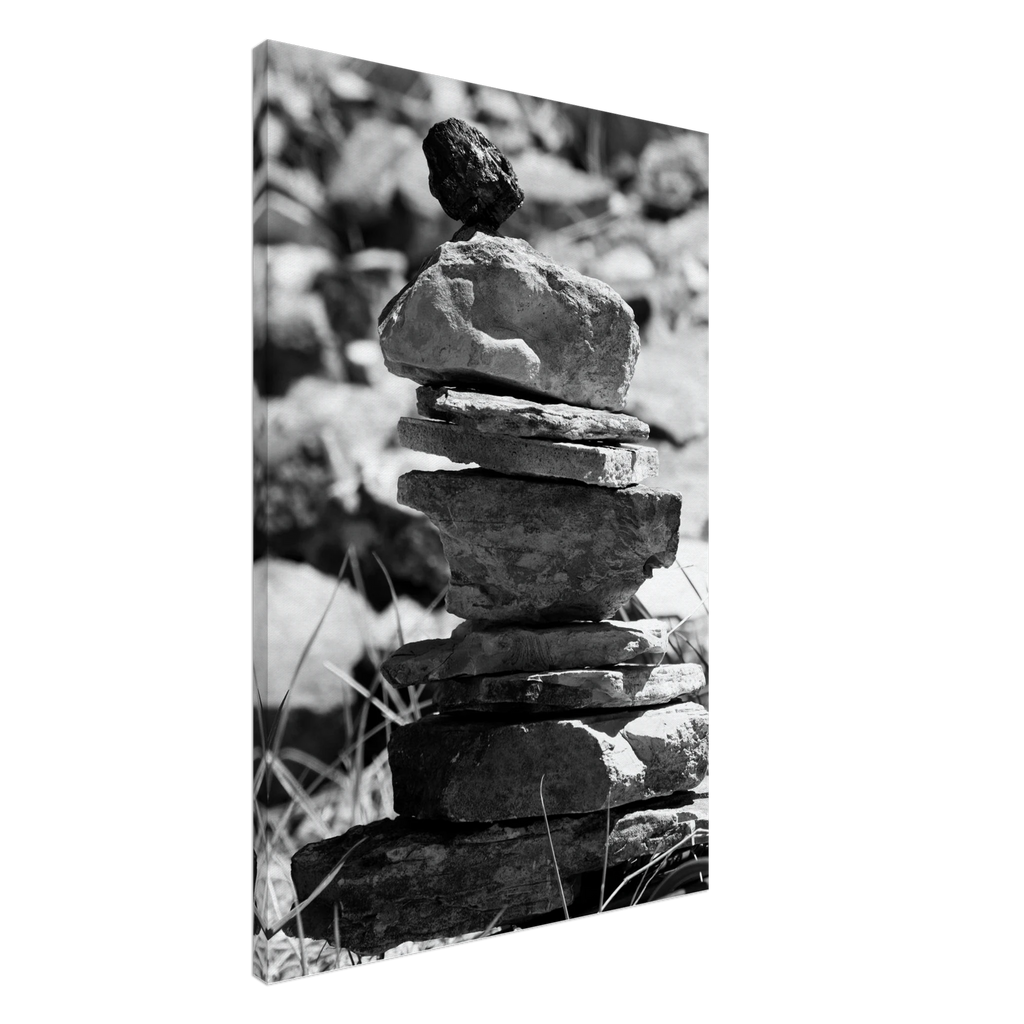 Das Bild "Gleichgewicht" auf Leinwand