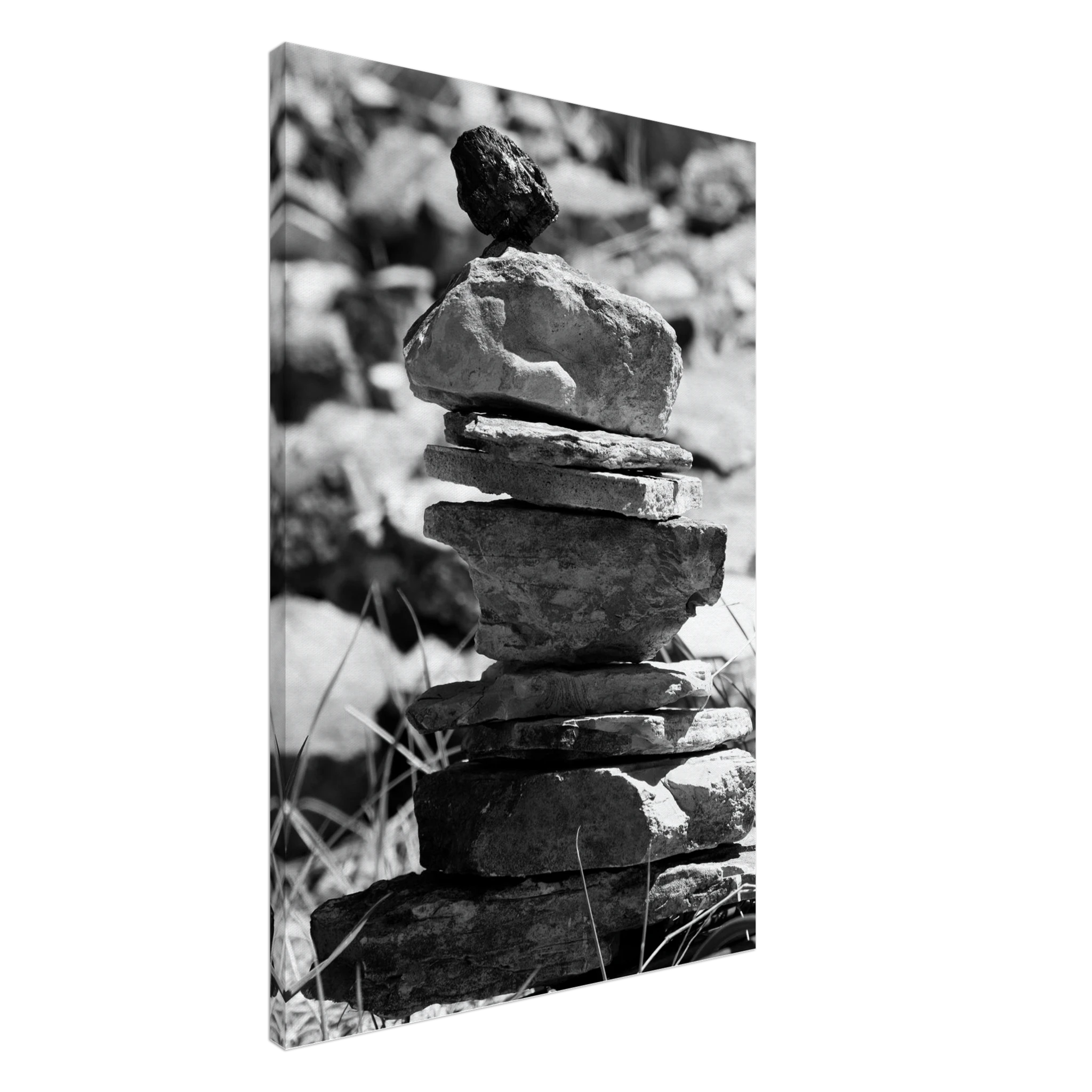 Das Bild "Gleichgewicht" auf Leinwand