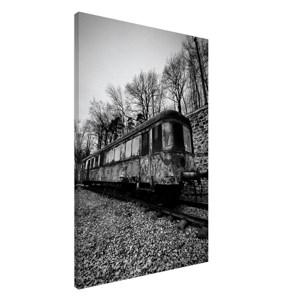 Das Bild "Vergangenheit" auf Leinwand